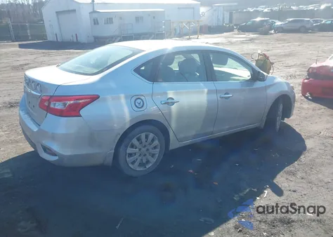 2016 Nissan Sentra S from USA, damaged, VIN 3N1AB7AP5GY258892
